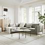 Noa Ecksofa Récamiere Links Planet Grey Green 0