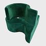 Verner Panton Cloverleaf Sofa Module Left Dark Green 5
