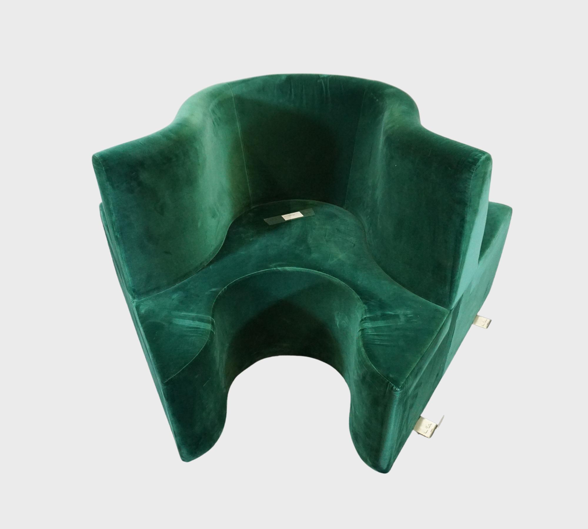Verner Panton Cloverleaf Sofamodul Dunkelgrün 6