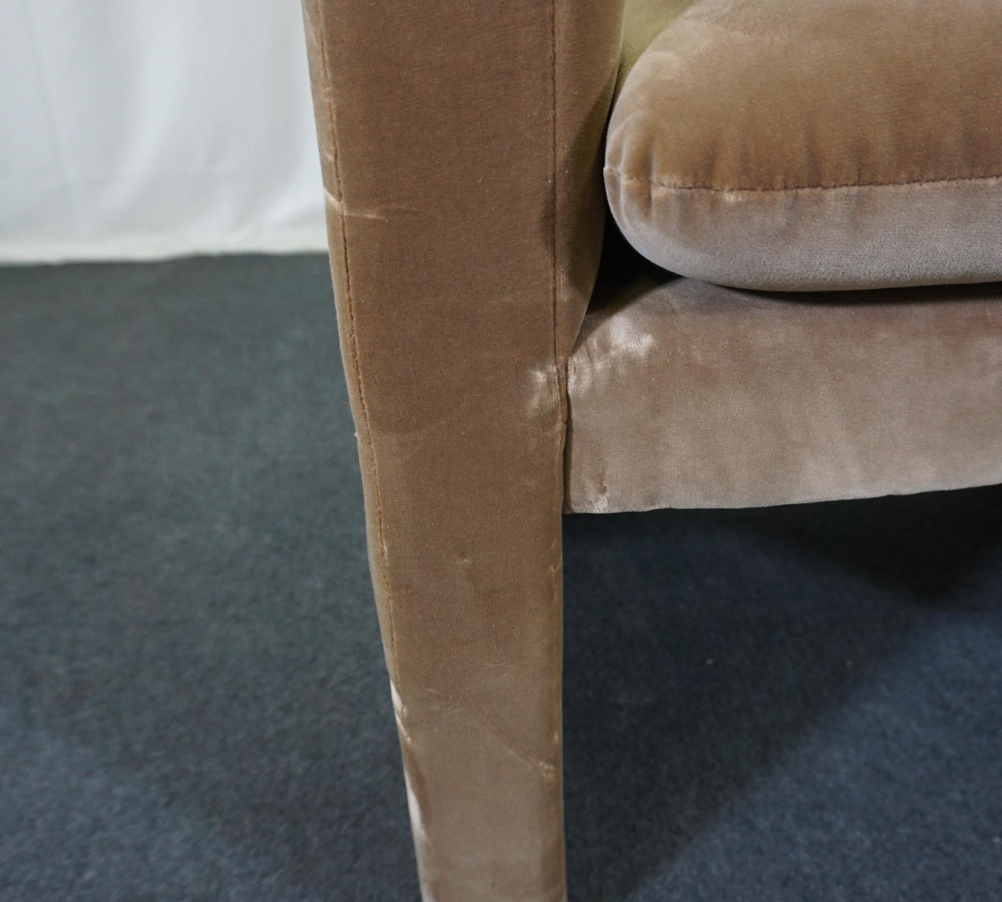Loafer SC23 Armchair Velvet Brown 1