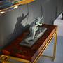 G. Boni Sculpture Archer 1960s Bronze-patinated Plaster 5