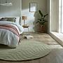 Mesmerise rug sage green ⌀160cm 1