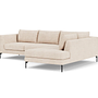 Noa Sofa Chaise Lounge Right Vega Cream 0