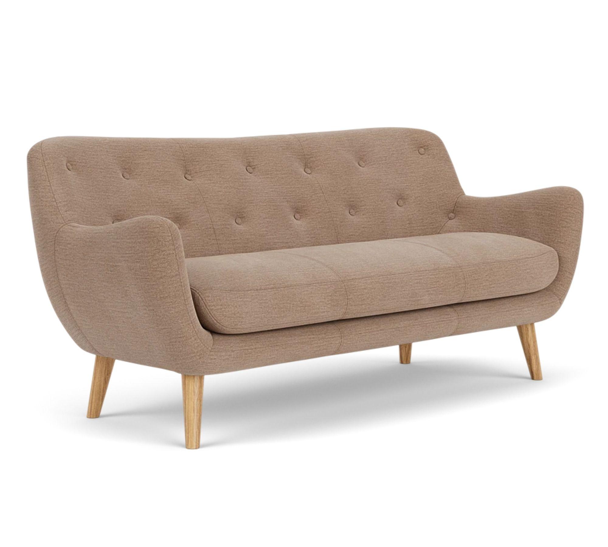 Herman Sofa 3-seater Aulla Caramel 2