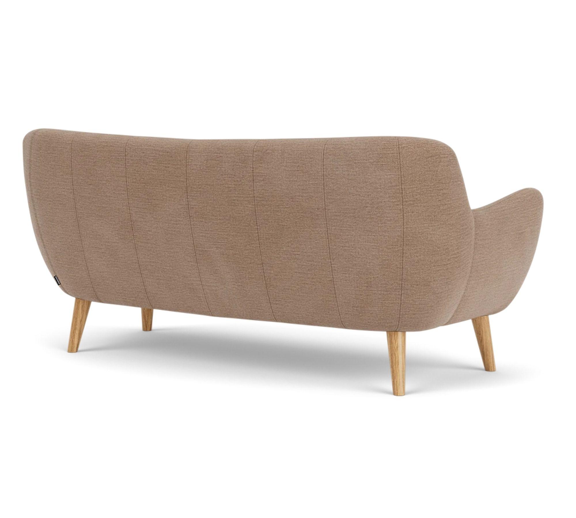Herman Sofa 3-seater Aulla Caramel 3