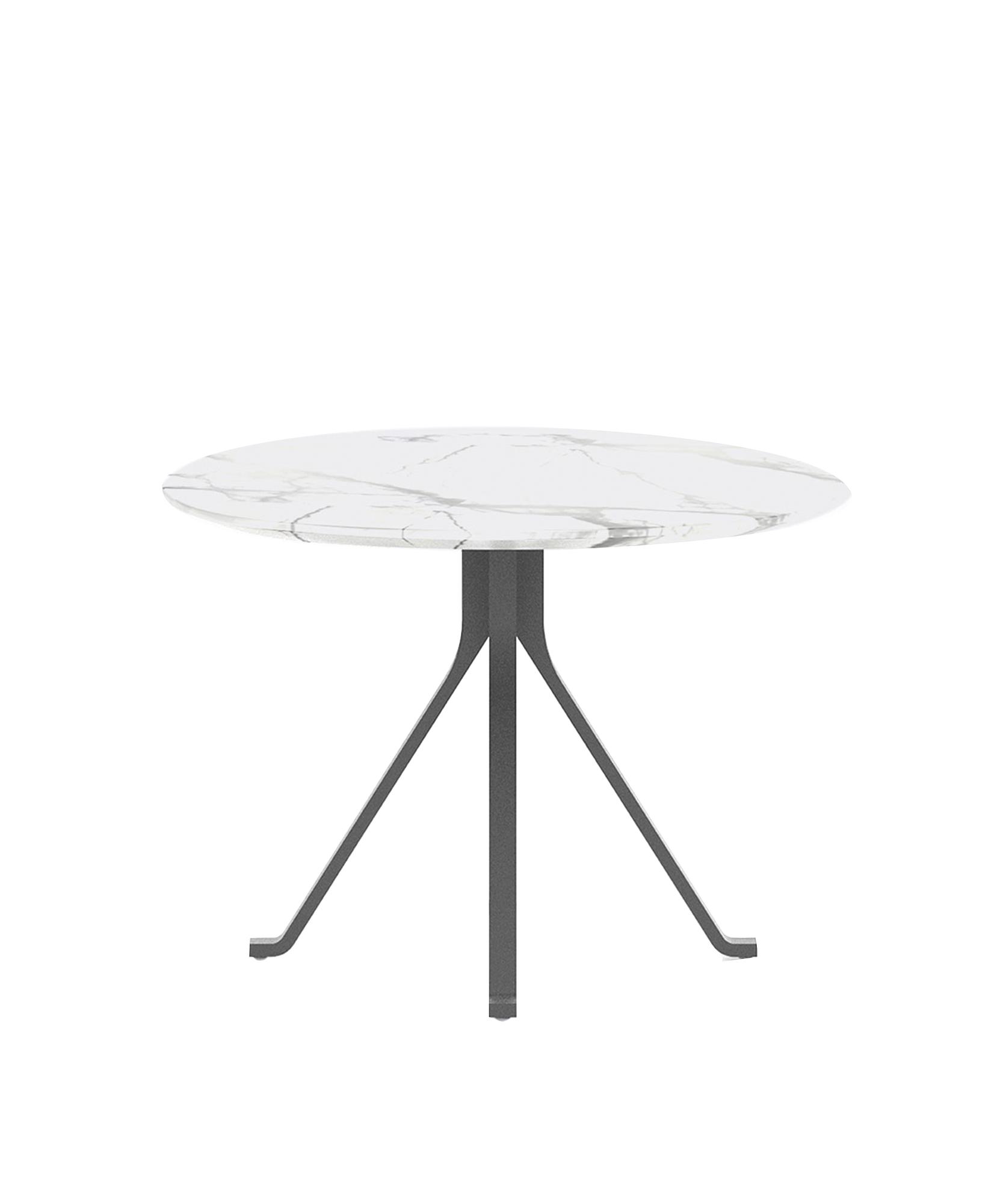 Blink Beistelltisch Marmorplatte Ø60cm 0