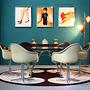 Nomos Dining Table Glass 1986 ø150cm 3