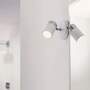 Wall light 1-bulb aluminum 2