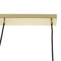 Pendant lamp glass metal brass 5