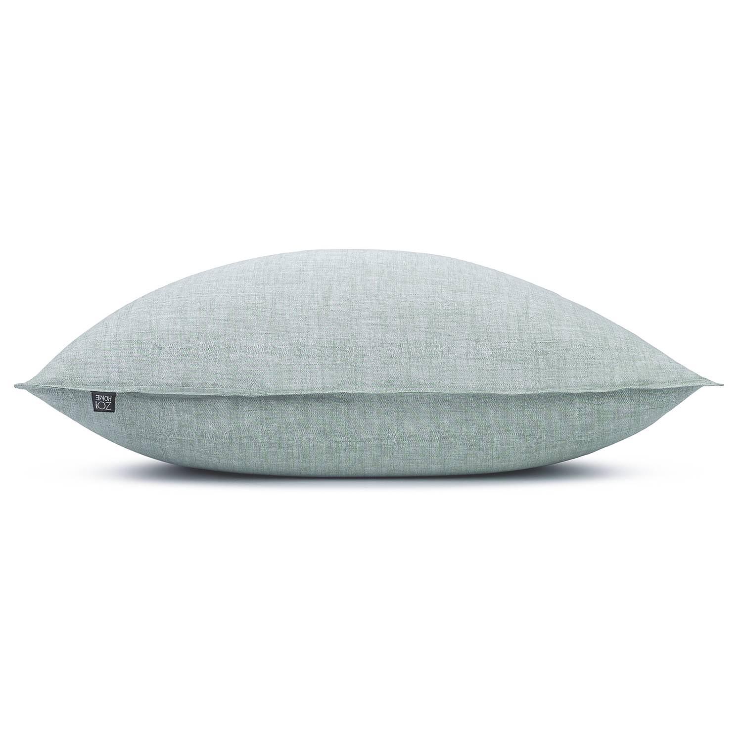 Pillowcase Lino I Cotton Mint 80 x 40 0