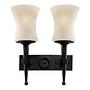Cartwheel Wall Lamp Opal Glass Steel Single-Bulb 0
