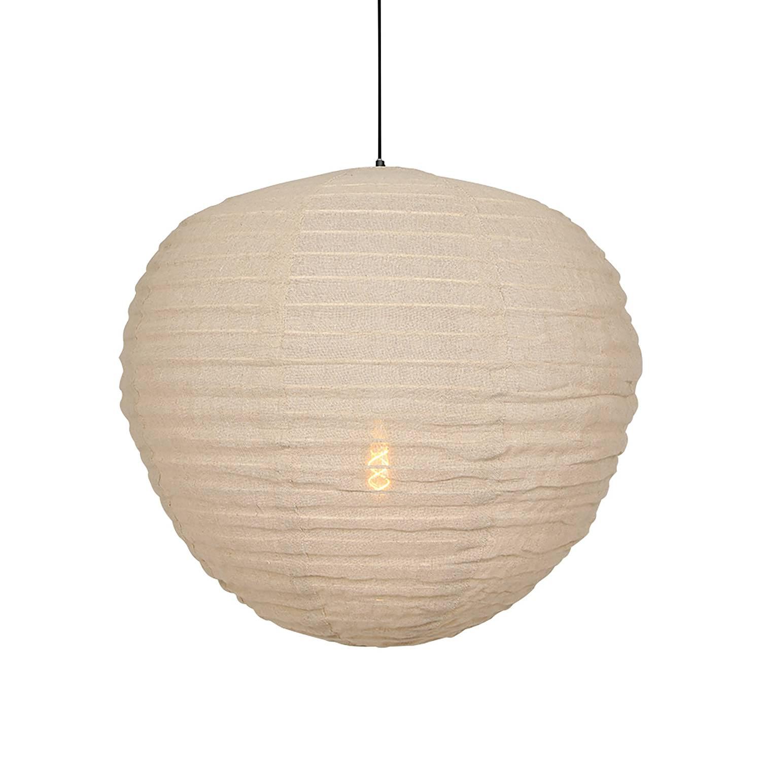 Bangalore II Pendant Lamp Mixed Fabric Iron Single-flame 0