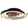 LED ceiling light Caya Black Ø 50cm 0