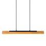 Kerala LED pendant light Pine Steel 1-flame 0