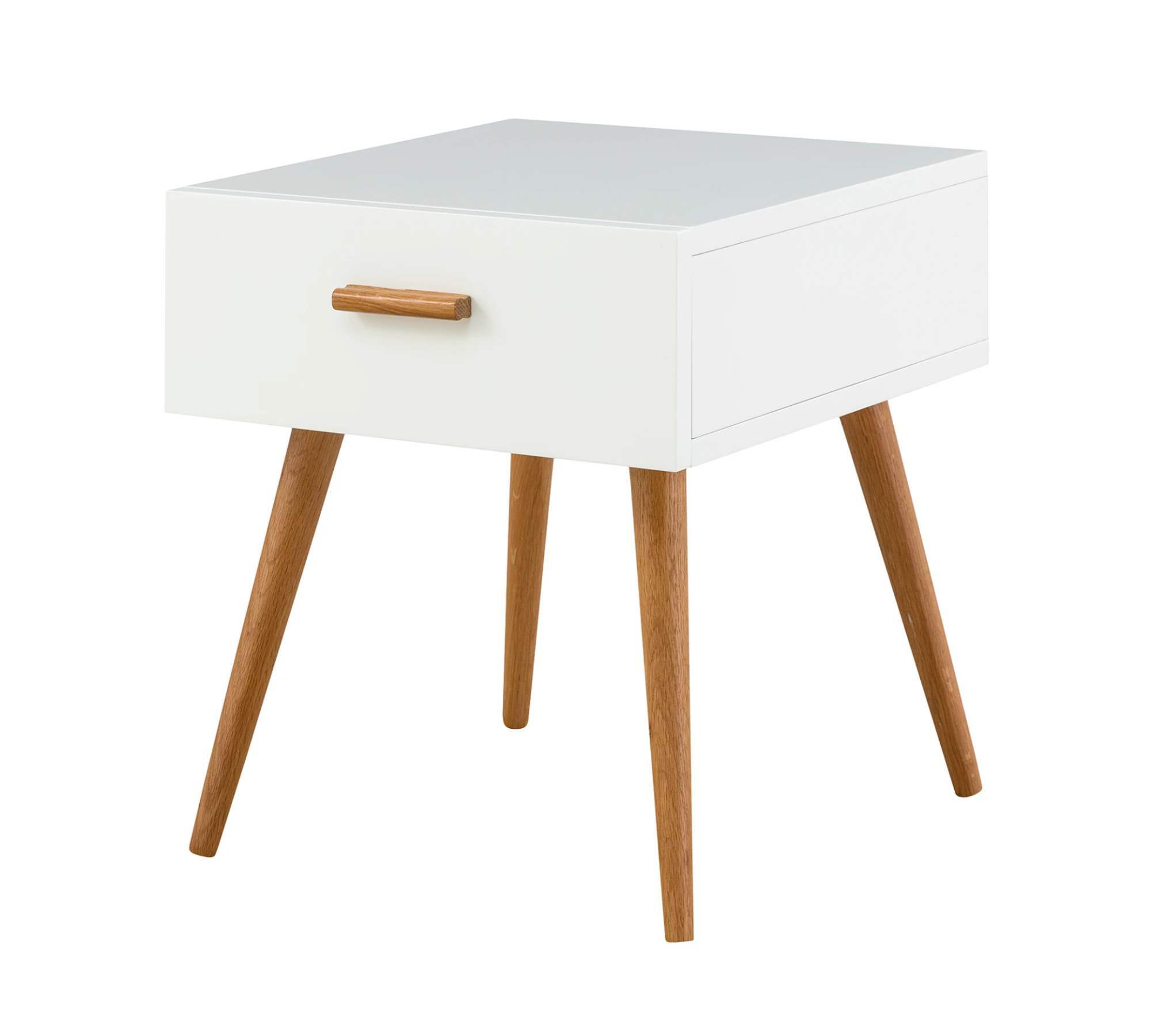 Nightstand Wood White 0
