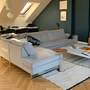 Indivi Ecksofa mit Loungemodul links Mojave Bezug Grau 2