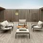 AVON Sofa Lounge Set Rostrot 5