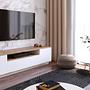 FR7-AW TV Stand White 3