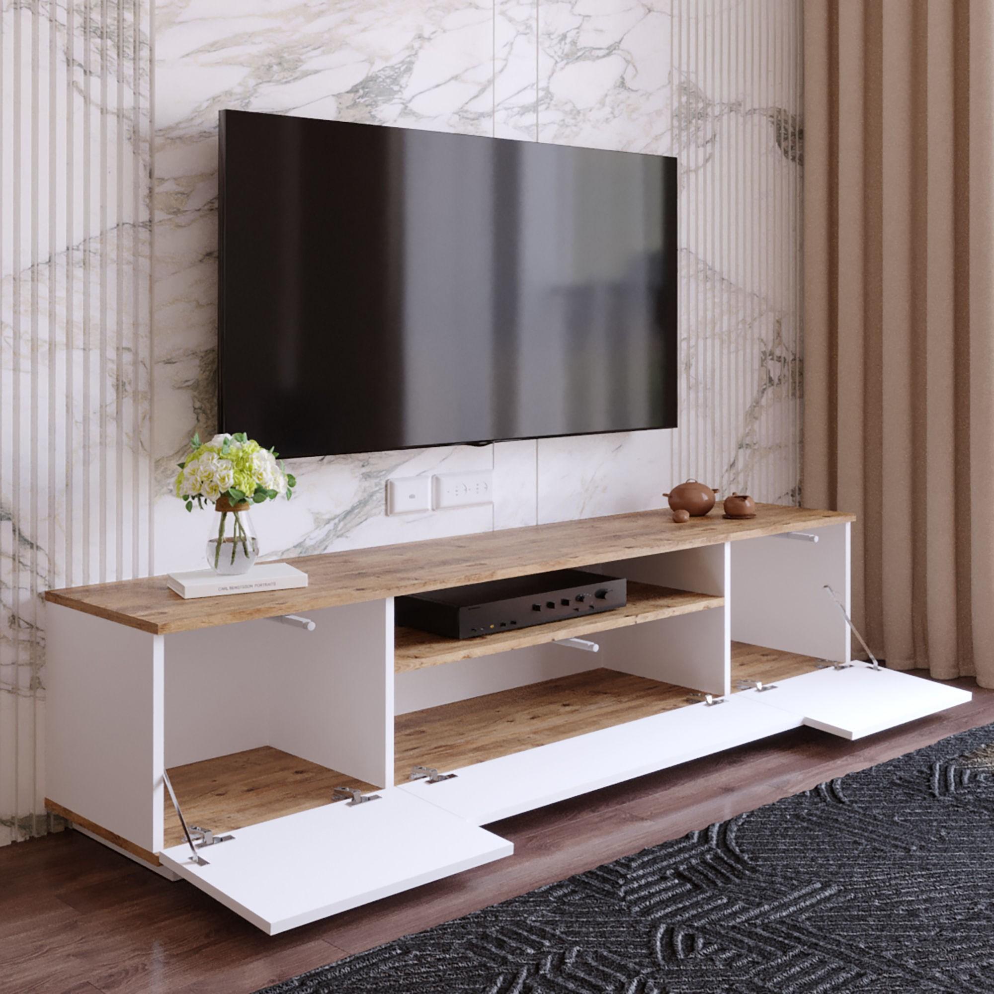 FR7-AW TV Stand White 5