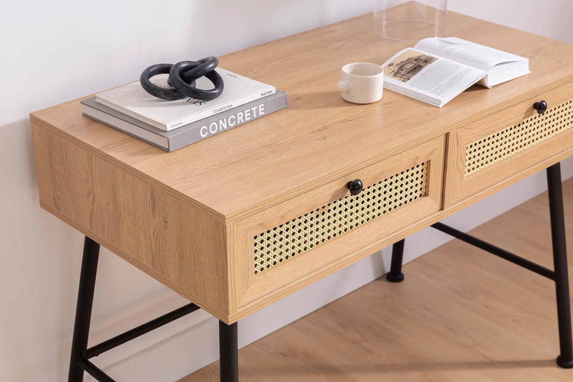 Nala 107 Desk Brown 4