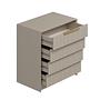 Kale Luxe 7939 chest of drawers Grey 7