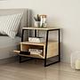 Pal Nightstand / Side Table Oak Brown 2