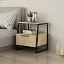 Pal Nightstand / Side Table Oak Brown 1