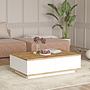 Fr14-Aw Coffee table Brown White 2