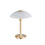 Table lamp Enova with touch dimmer, matt brass/White 0