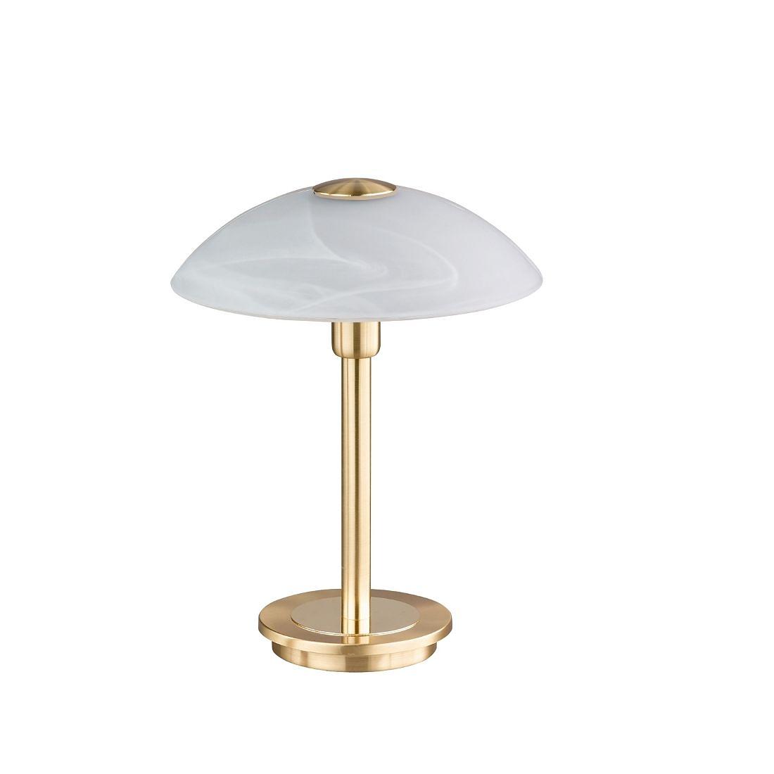 Table lamp Enova with touch dimmer, matt brass/White 0