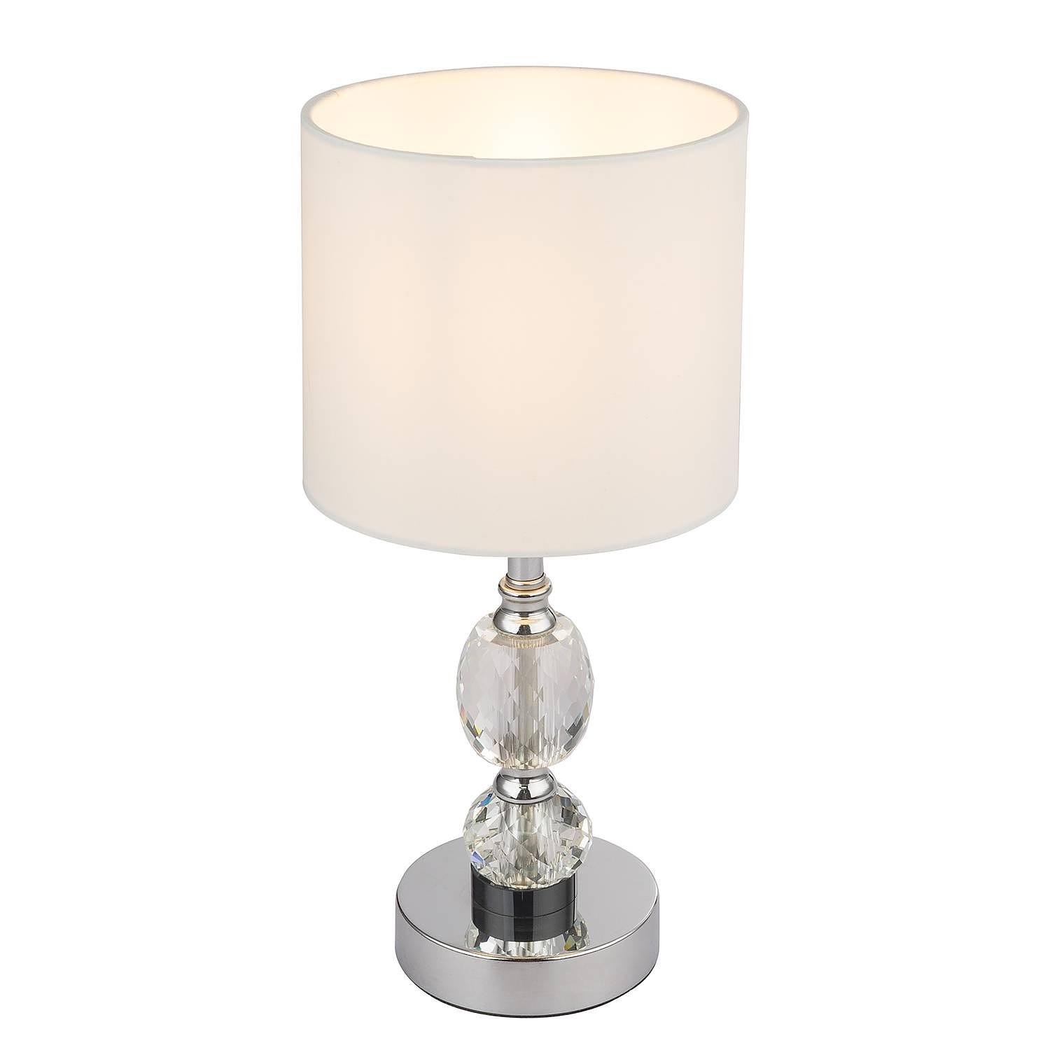 Table lamp Bronn I Blended fabric iron 0