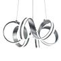LED pendant lamp Carrera Silver 0