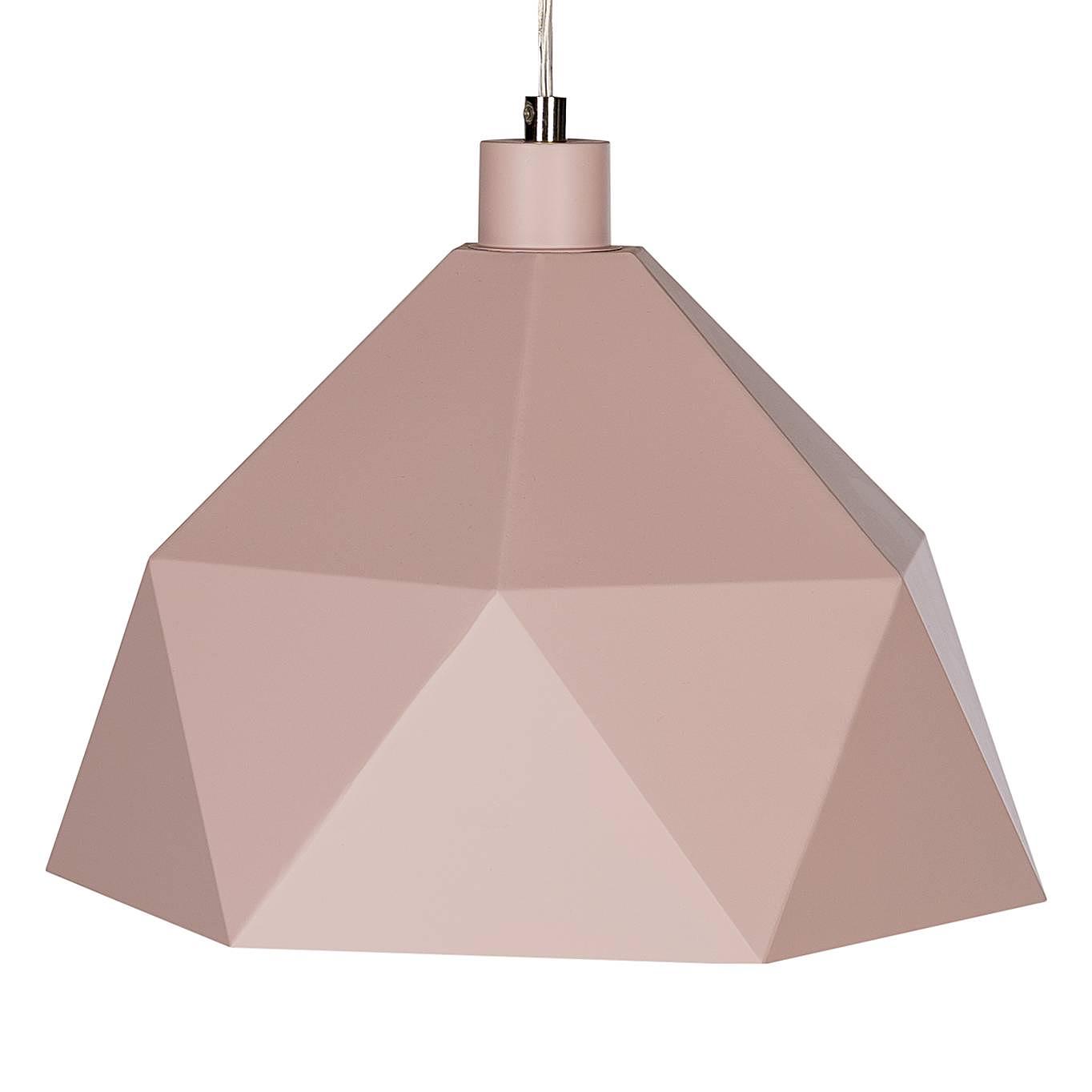 Pendant lamp Armour 1-bulb Pink 0
