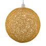 Pendant lamp Ambon Paper / Iron 1-bulb 0