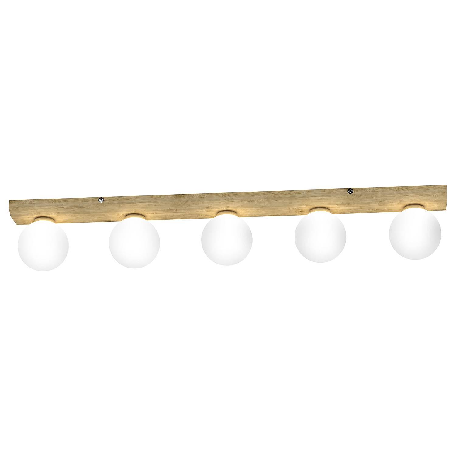 Ceiling light Arcelia 5-light Brown 0