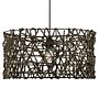 Pendant lamp Angie I linen / iron 1-bulb 0
