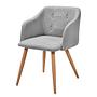 Armrest chair ROCK'N'SOUL Steel Grey 0