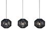 3-light pendant lamp Juicy I plant leaf iron 0