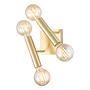 4-Flame Wall Lamp Lujan Iron 0