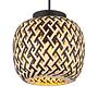 Pendant lamp Colly Type B Solid Bamboo 1-light Ø 20cm 0