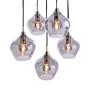 Pendant light SOFIE Iron Glass Bronze 0