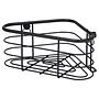Corner shelf Trestina Stainless steel Black 0