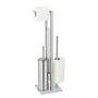 WC set Rivalta II stainless steel silver 0