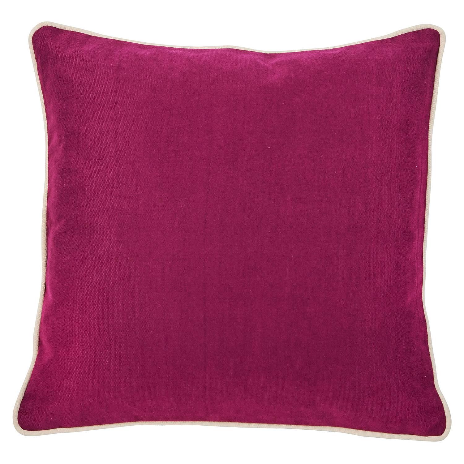 Cushion cover Joy Velvet Berry 45 x 45 cm 0