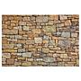Vliestapete Croatia Stonewall Vliespapier Braun 384 x 255 cm 0