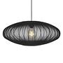 Pendant lamp Florence Iron Nylon Black 75 x 31 cm 0