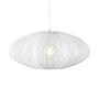 Pendant lamp Florence iron nylon white 60 x 26 cm 0