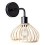 Norah Wall Lamp Bamboo Iron 1-light 0