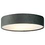 Ceiling light Drum Velvet Grey Diameter: 50 cm 0
