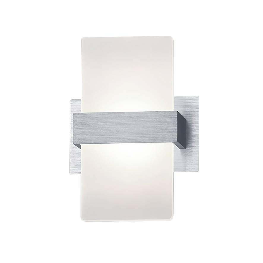 Platon LED Wall Light 1-Light Silver 0